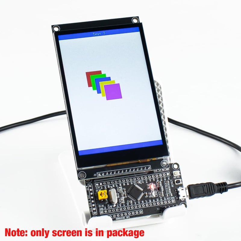 Hosyond شاشة LCD تعمل باللمس سعة 4.0 بوصة 320x480 TN مع وحدة تحكم ST7796S تسلسلية SPI لأردوينو R3/Mega2560/ESP32 - Image 5